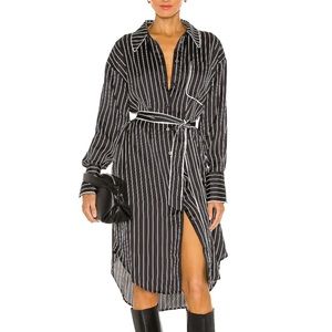 L’academie shirt stripped dress